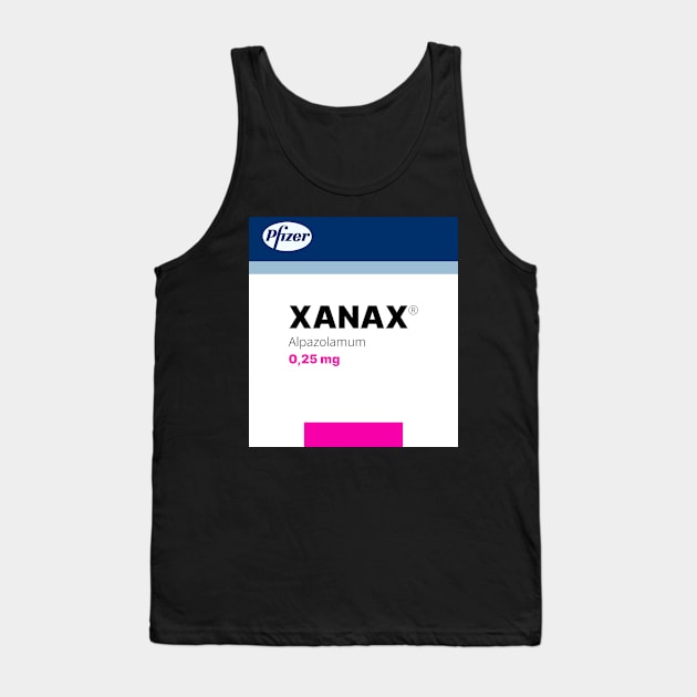 Xanax pils Tank Top by lllucifercat